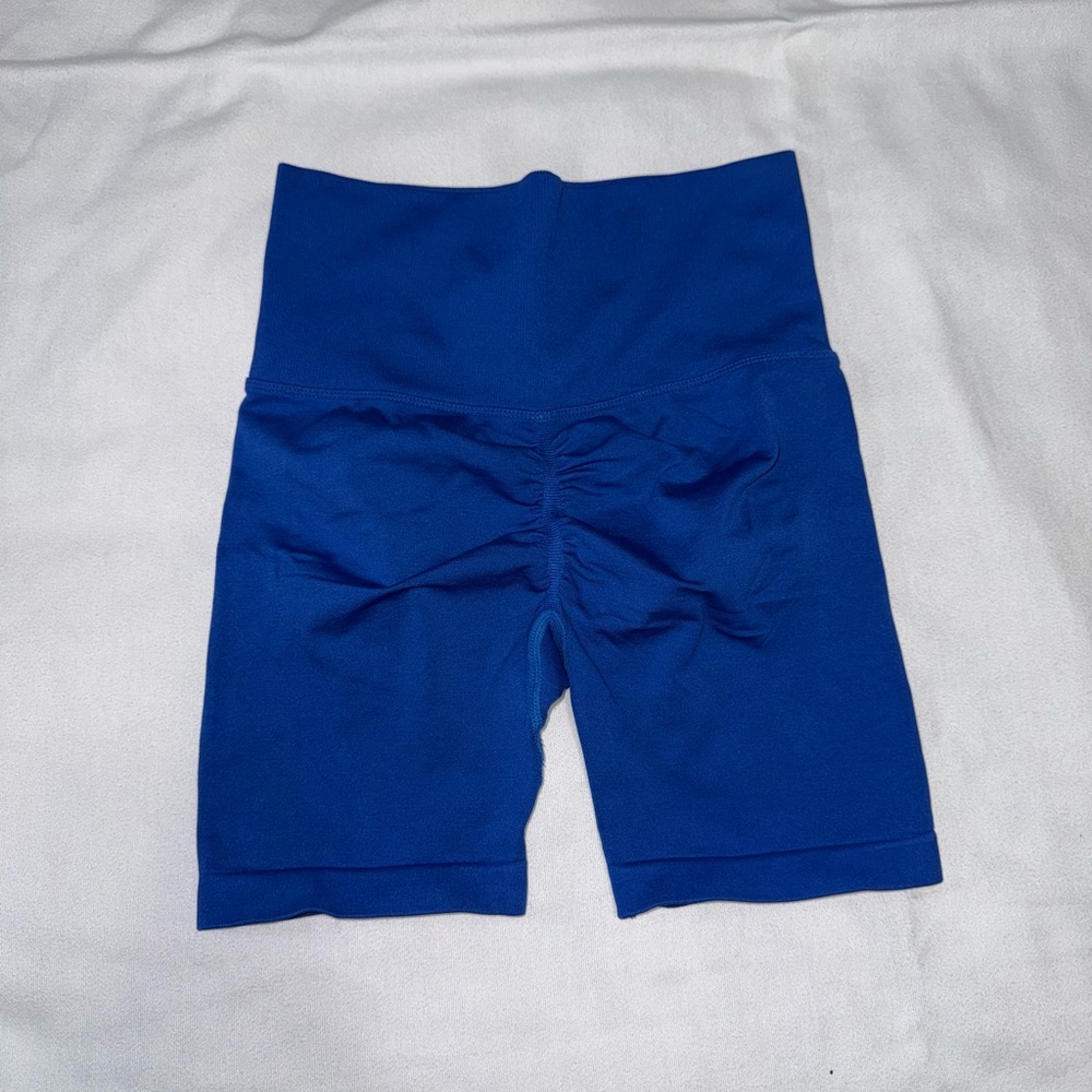 Royal Blue Women's Shorts TikTok shop scrunch